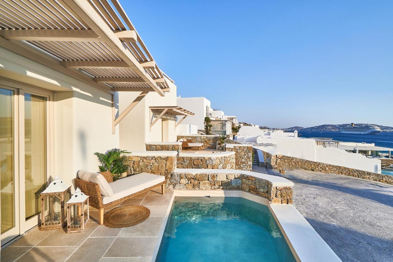 Aqua Mykonos Suites - Adults Only Tourlos Bagian luar foto