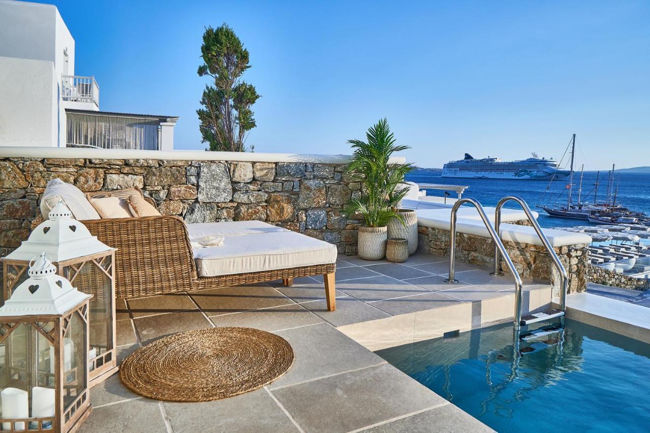 Aqua Mykonos Suites - Adults Only Tourlos Bagian luar foto