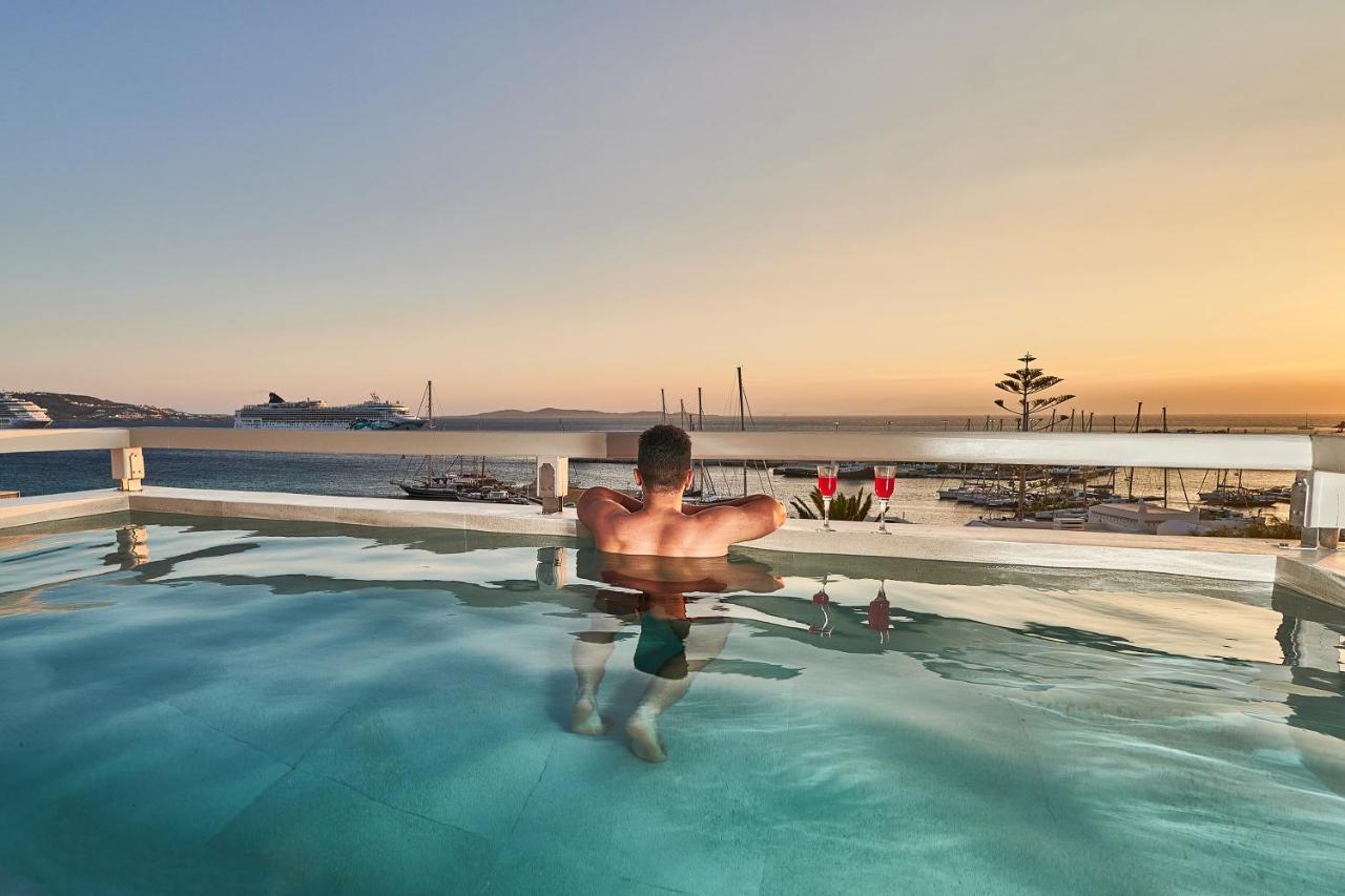 Aqua Mykonos Suites - Adults Only Tourlos Bagian luar foto