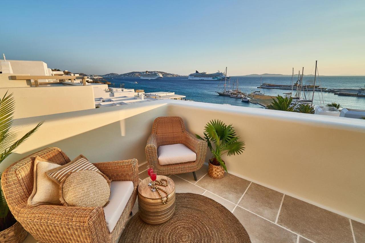 Aqua Mykonos Suites - Adults Only Tourlos Bagian luar foto